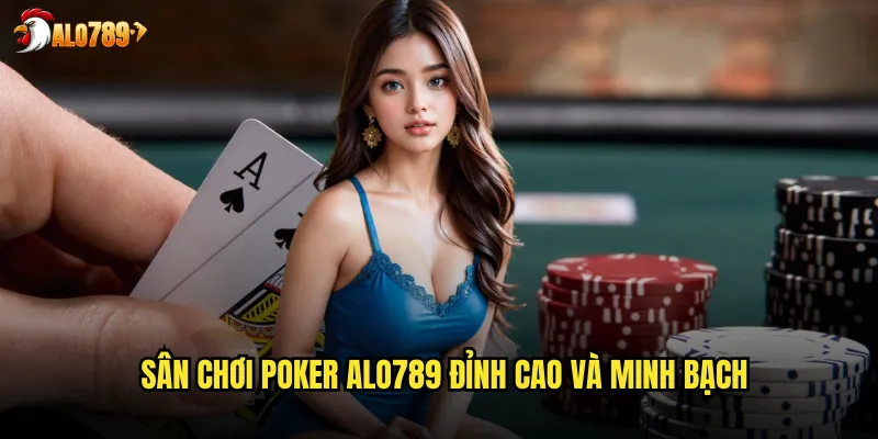 Sân chơi Poker ALO789 đỉnh cao và minh bạch