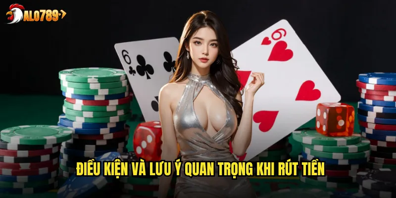 Rút Tiền ALO789 Siêu Tốc Chỉ 3 Phút Không Giới Hạn Số Lần 3 Điều kiện và lưu ý quan trọng khi rút tiền